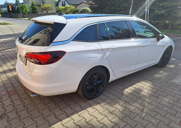 Opel Astra cena 65900 przebieg: 102300, rok produkcji 2018 z Mysłowice małe 56